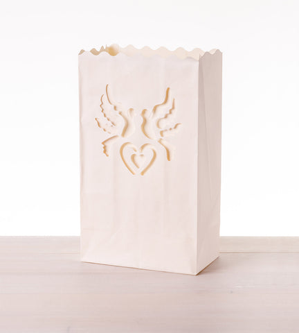 Candle Bags - Dove & Heart