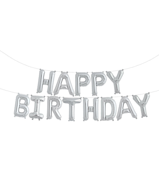 Happy Birthday Silver Kit