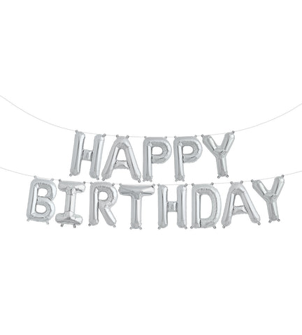 Happy Birthday Silver Kit