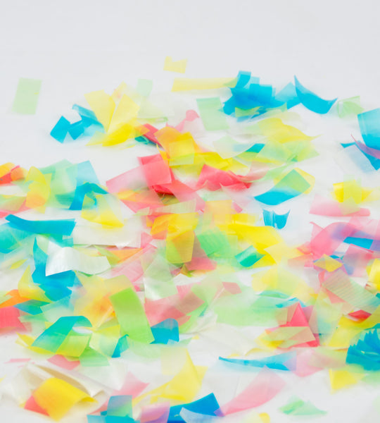 rice paper confetti cannon