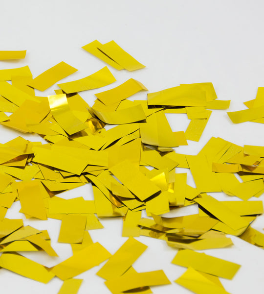 gold confetti
