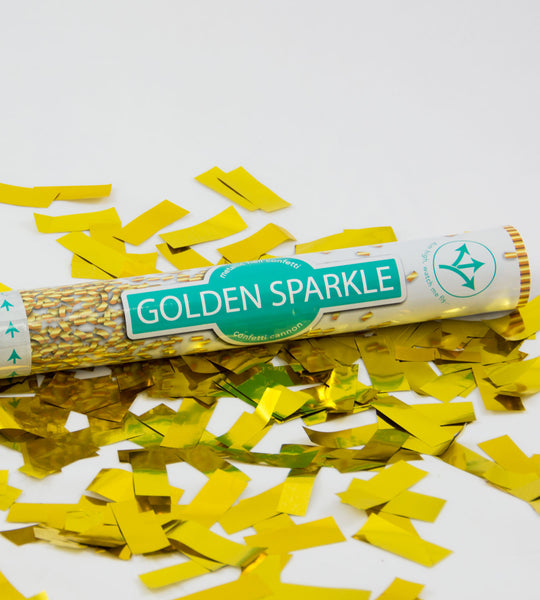 Gold Confetti Cannon